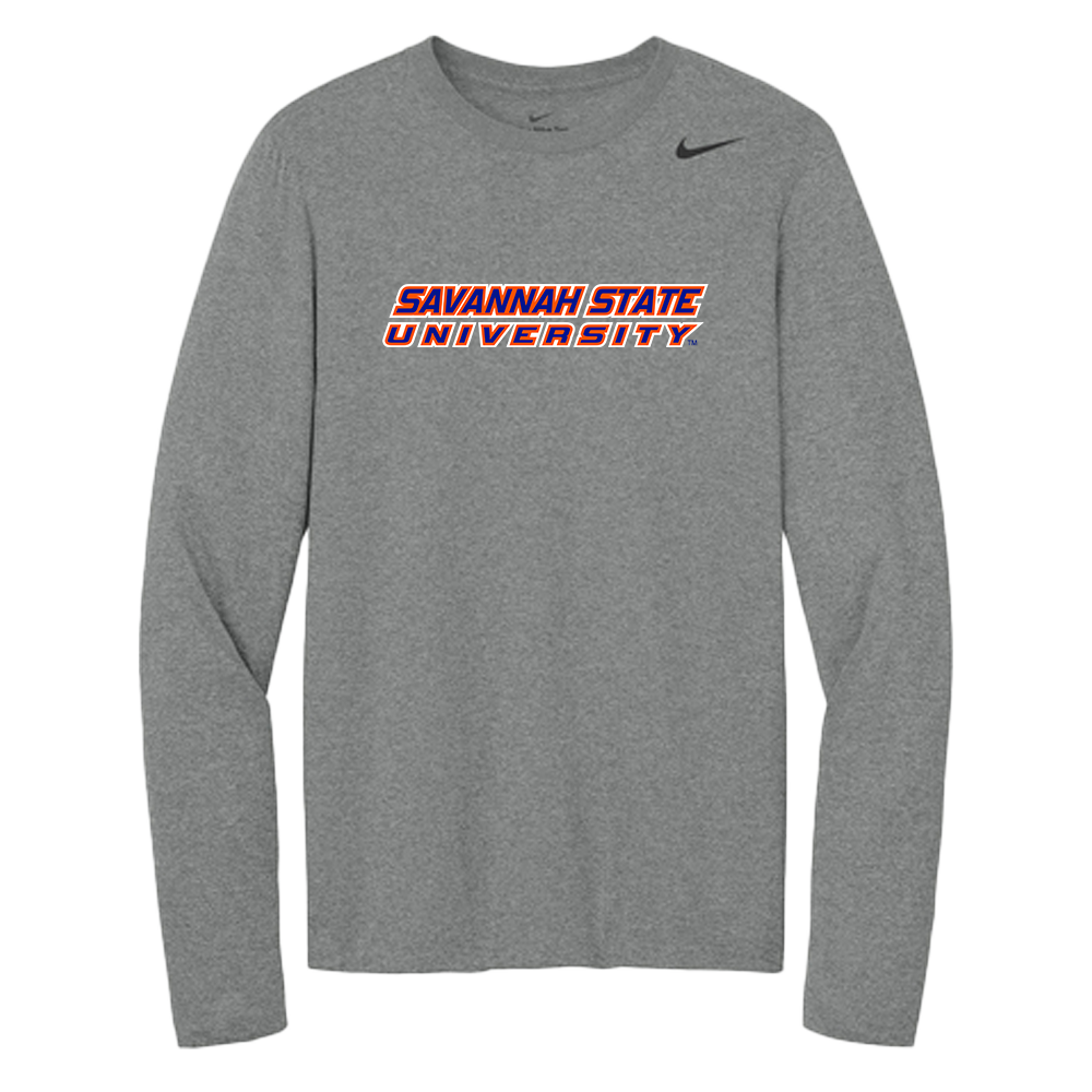 Savannah State University - Nike Team Legend Long Sleeve Tee