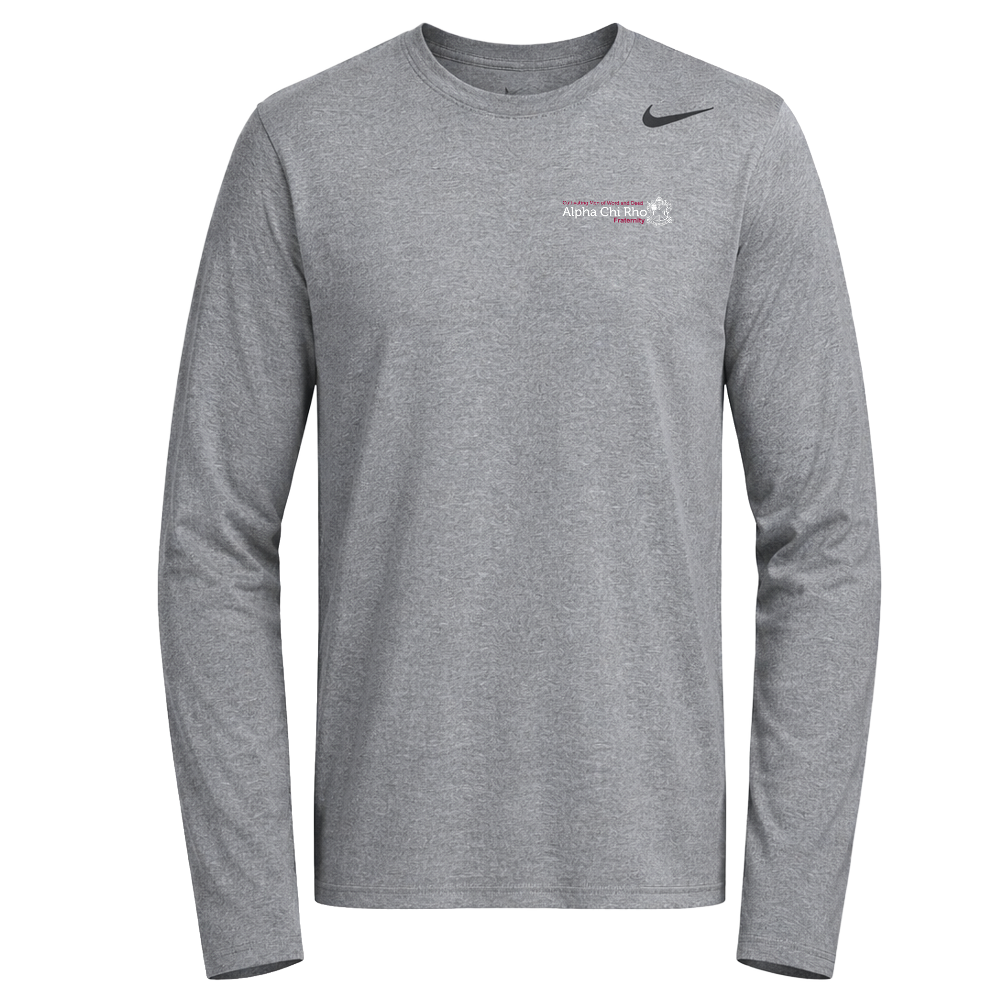 Alpha Chi Rho Fraternity - Nike Team Legend Long Sleeve Tee