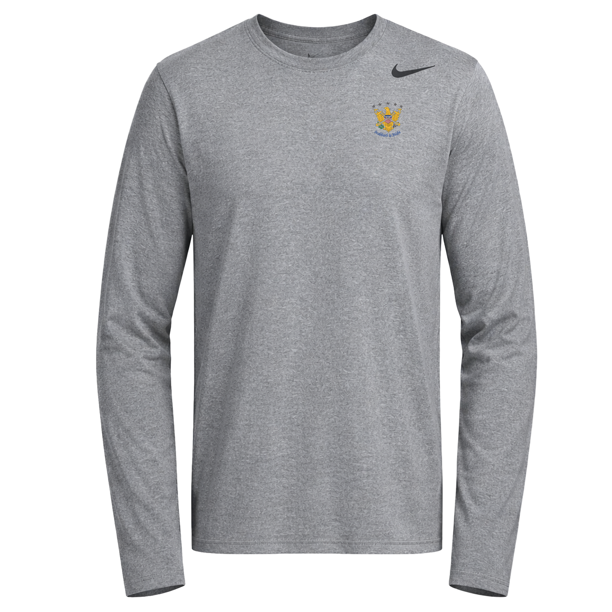 National Society of Scabbard and Blade - Nike Team Legend Long Sleeve Tee