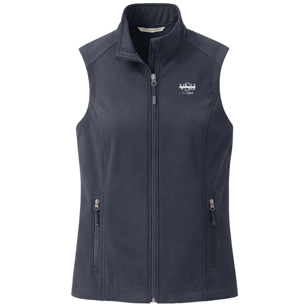 Virginia State University - Port Authority Women's Core Soft Shell Ves ...