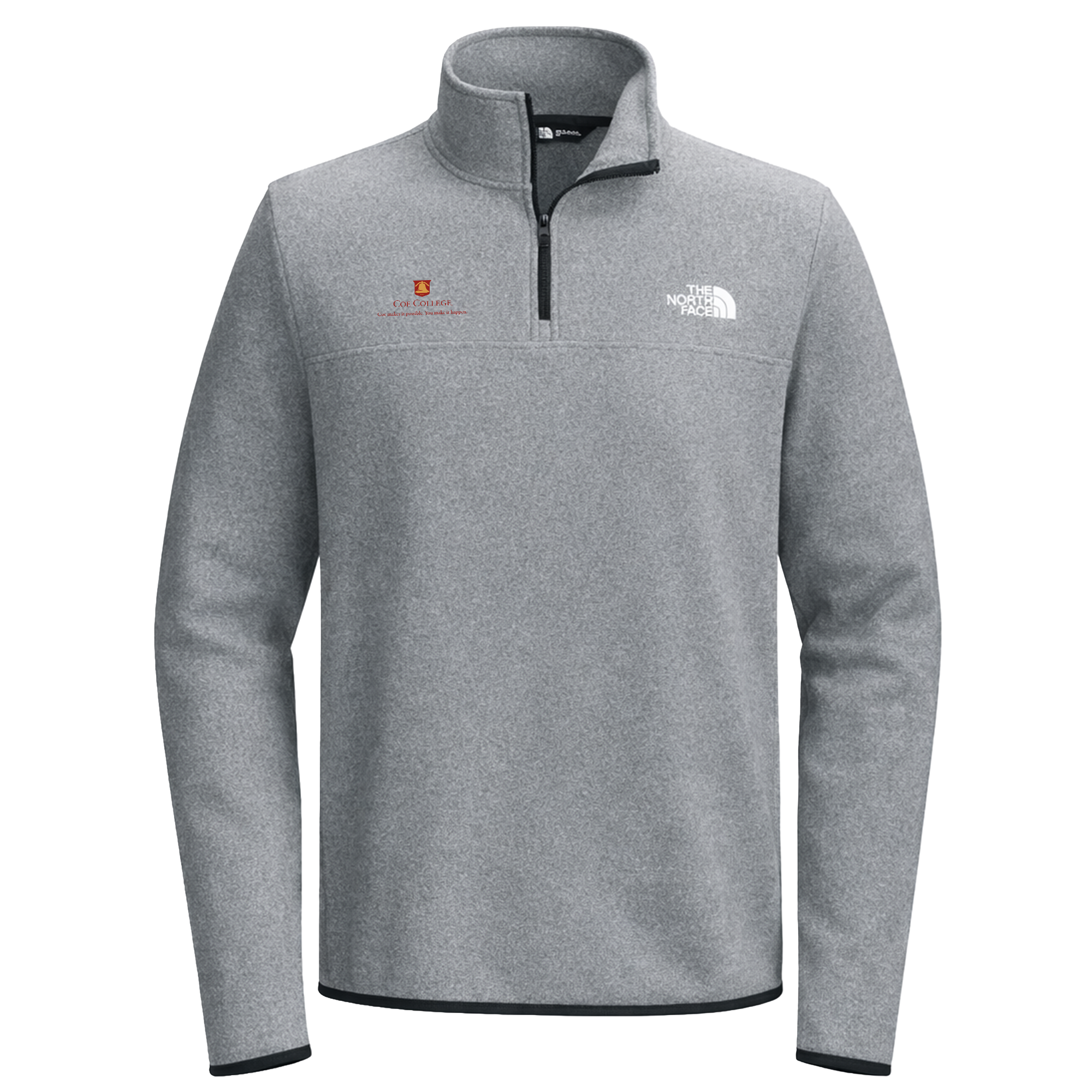 Coe College - The North Face Glacier 1/4-Zip Fleece