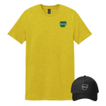 Arkansas Tech University - Bundle Unisex T-Shirt and New Era Snapback Trucker Cap