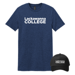 Lackawanna College - Bundle Unisex T-Shirt and New Era Snapback Trucker Cap