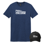 Peirce College - Bundle Unisex T-Shirt and New Era Snapback Trucker Cap