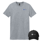 Dillard University  - Bundle Unisex T-Shirt and New Era Snapback Trucker Cap
