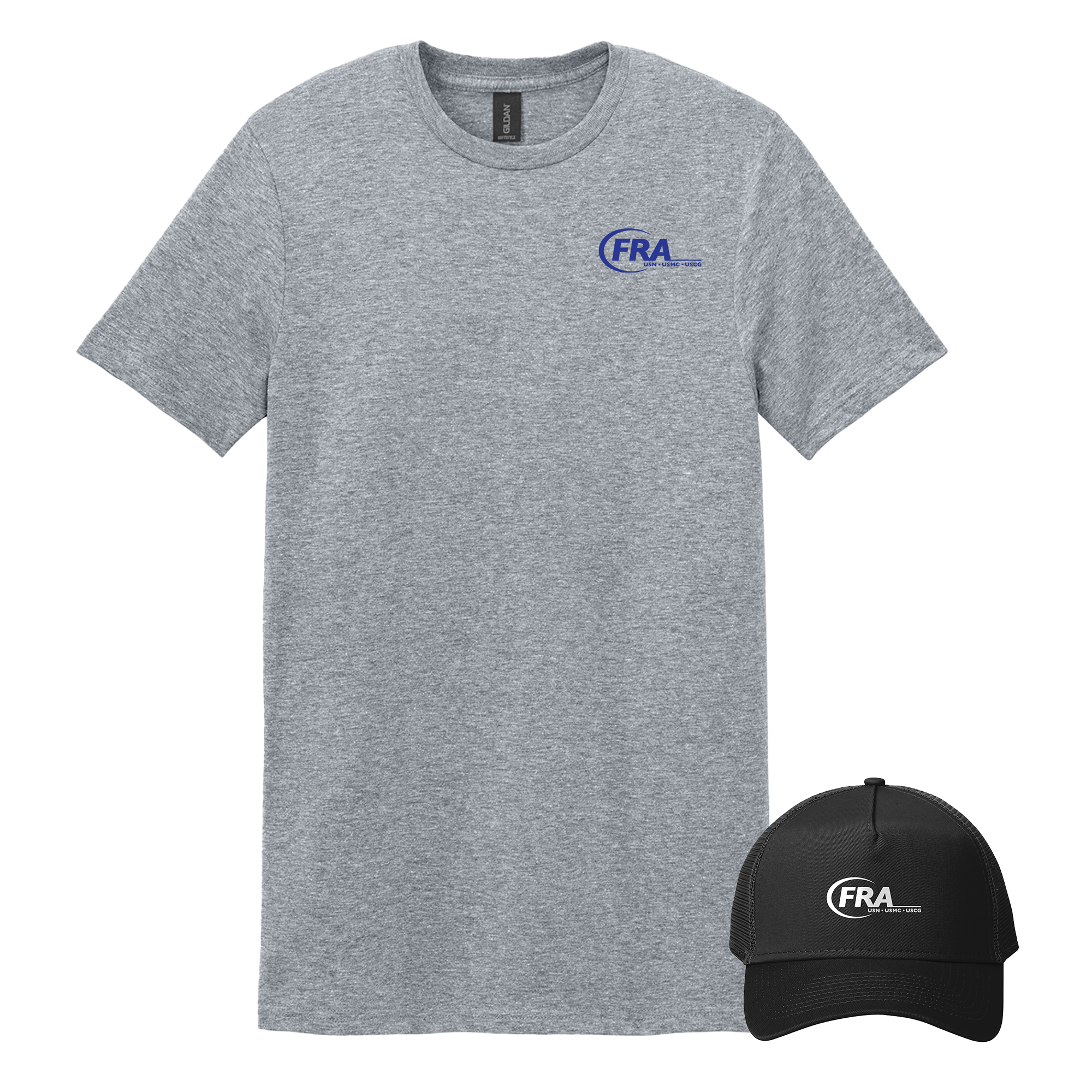 Fleet Reserve Association - Bundle Unisex T-Shirt and New Era Snapback Trucker Cap