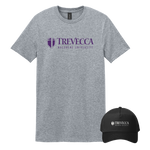 Trevecca Nazarene University - Bundle Unisex T-Shirt and New Era Snapback Trucker Cap
