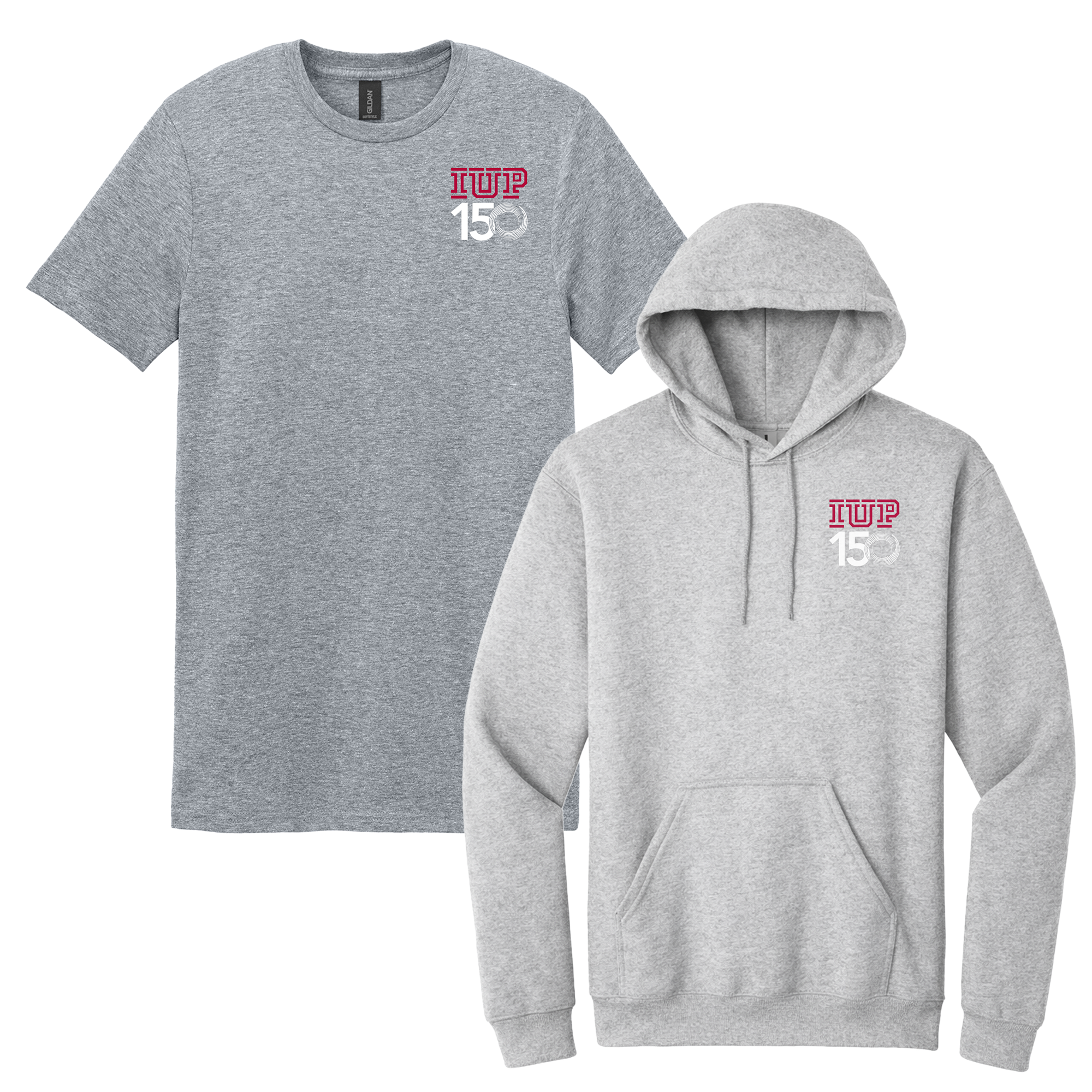 Indiana University of Pennsylvania - Bundle Unisex T-Shirt and Hooded Sweatshirt