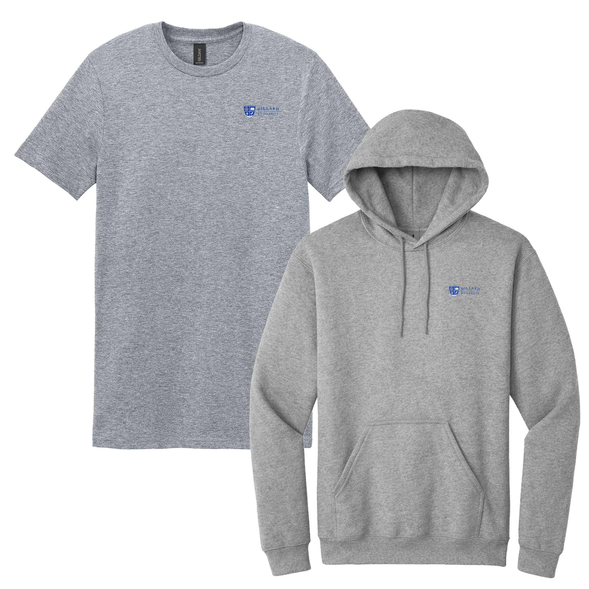 Dillard University  - Bundle Unisex T-Shirt and Hooded Sweatshirt