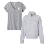 National Organization of Black Law Enforcement Executives- Bundle Women's tee and Sueded Fleece Quarter-Zip Sweatshirt