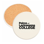Peirce College - Round Absorbent Stone Coaster