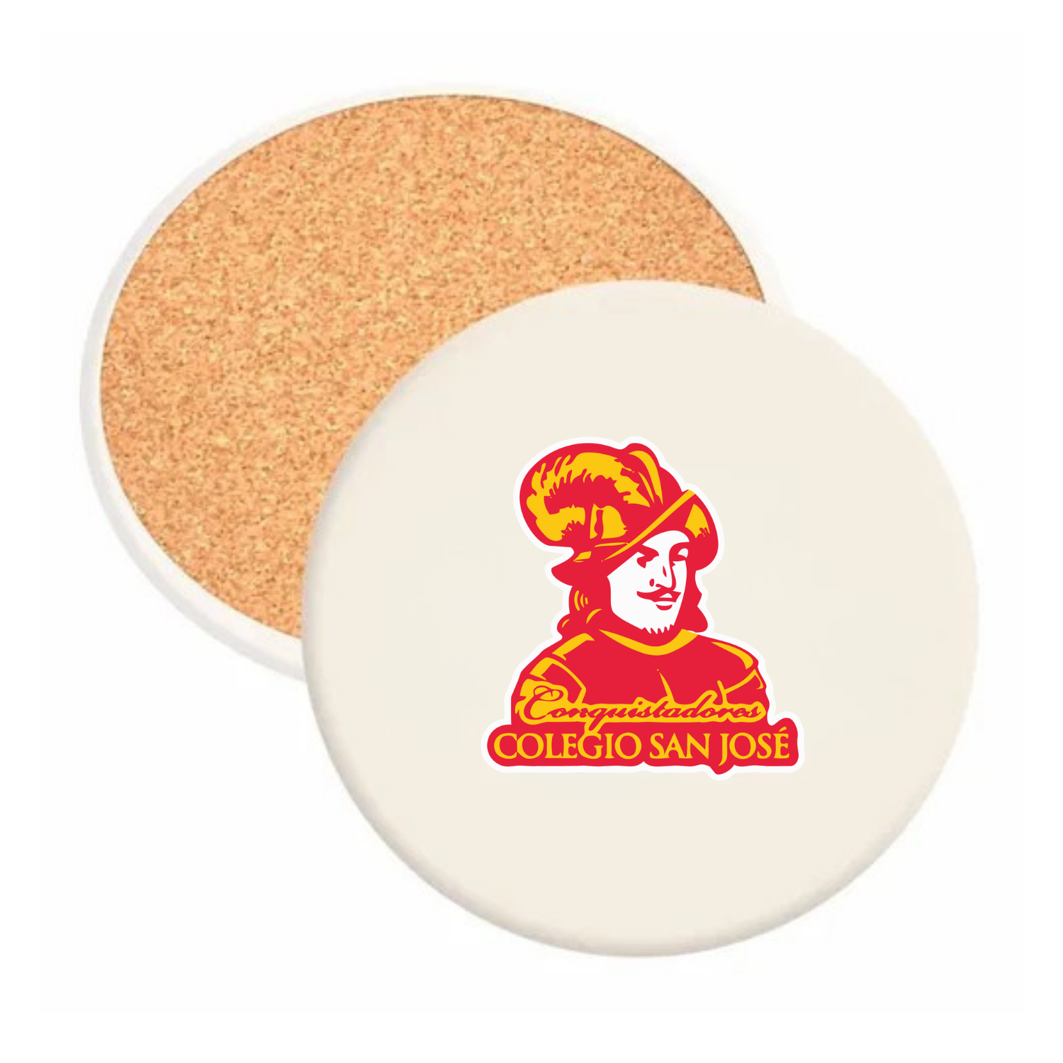 Colegio San Jose - Round Absorbent Stone Coaster