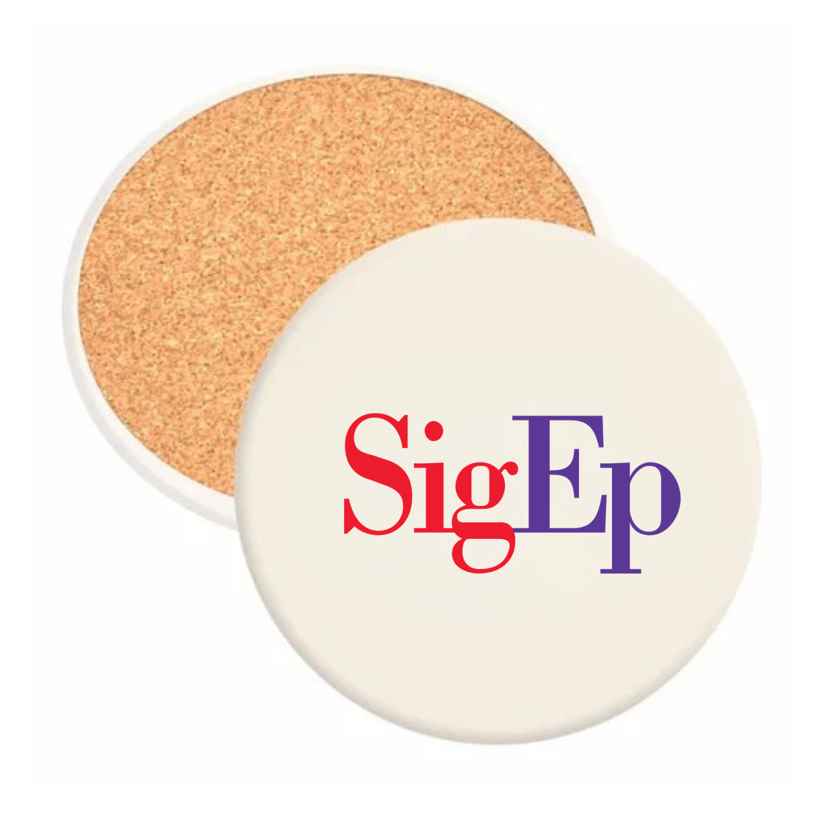 Sigma Phi Epsilon Fraternity - Round Absorbent Stone Coaster