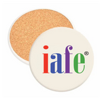 International Association of Fairs and Expos - Round Absorbent Stone Coaster