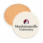 Manhattanville University - Round Absorbent Stone Coaster