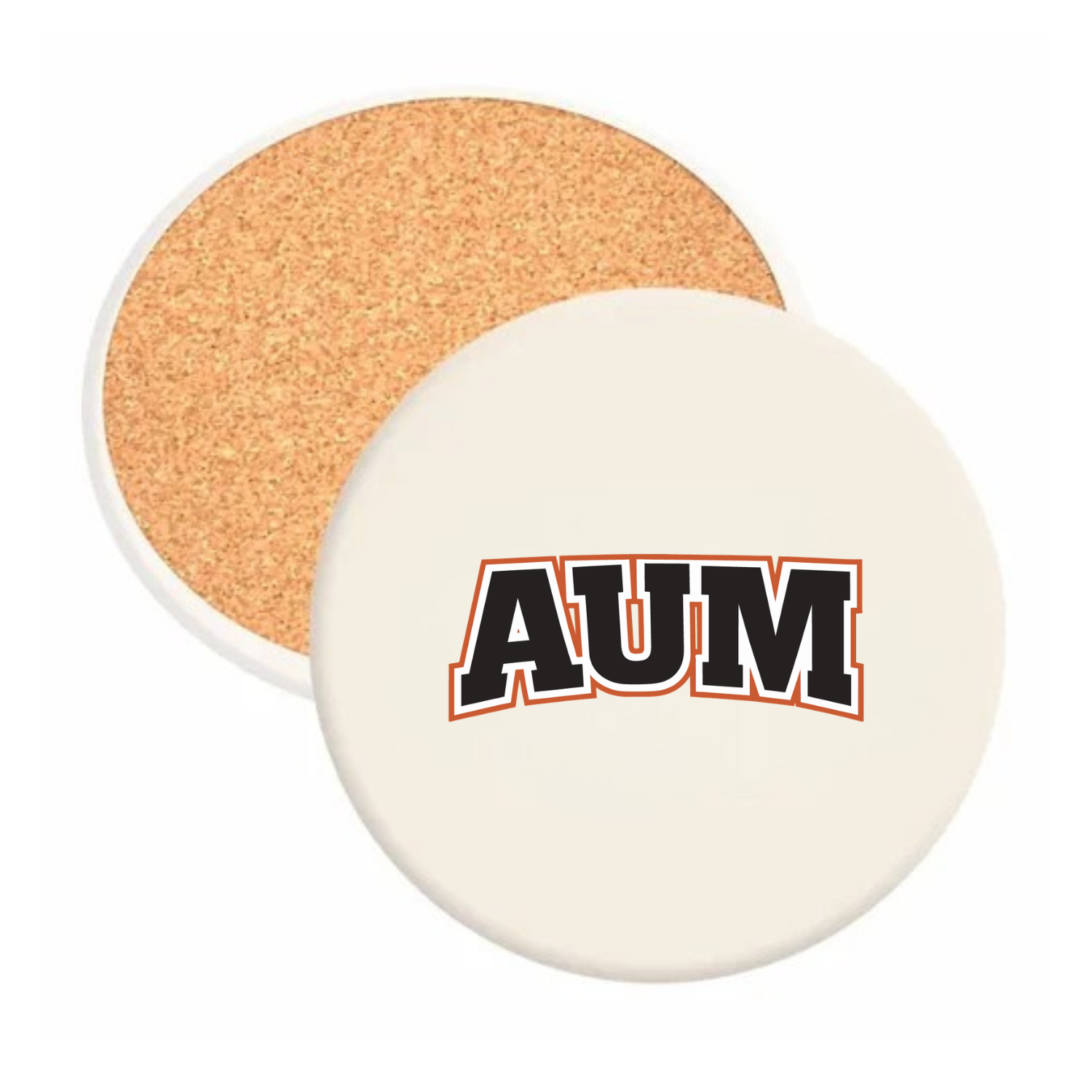 Auburn University Montgomery -Round Absorbent Stone Coaster