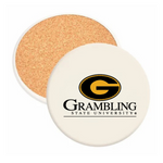 Grambling State University - Round Absorbent Stone Coaster