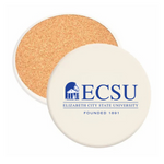 Elizabeth City State - Round Absorbent Stone Coaster