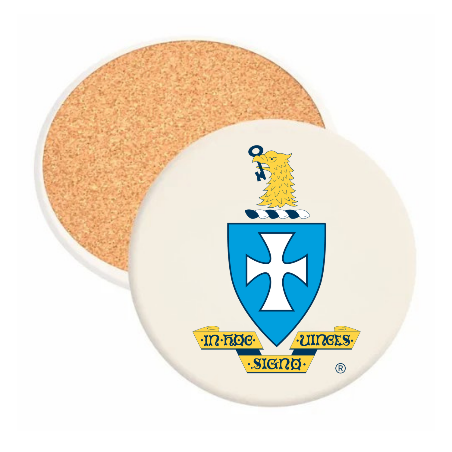 Sigma Chi Fraternity - Round Absorbent Stone Coaster