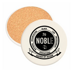 National Organization of Black Law Enforcement Executives - Round Absorbent Stone Coaster