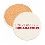 University of Indianapolis - Round Absorbent Stone Coaster