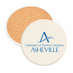 University of North Carolina Asheville - Round Absorbent Stone Coaster