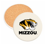University of Missouri - Round Absorbent Stone Coaster