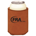 Fleet Reserve Association brown leatherette beverage holder