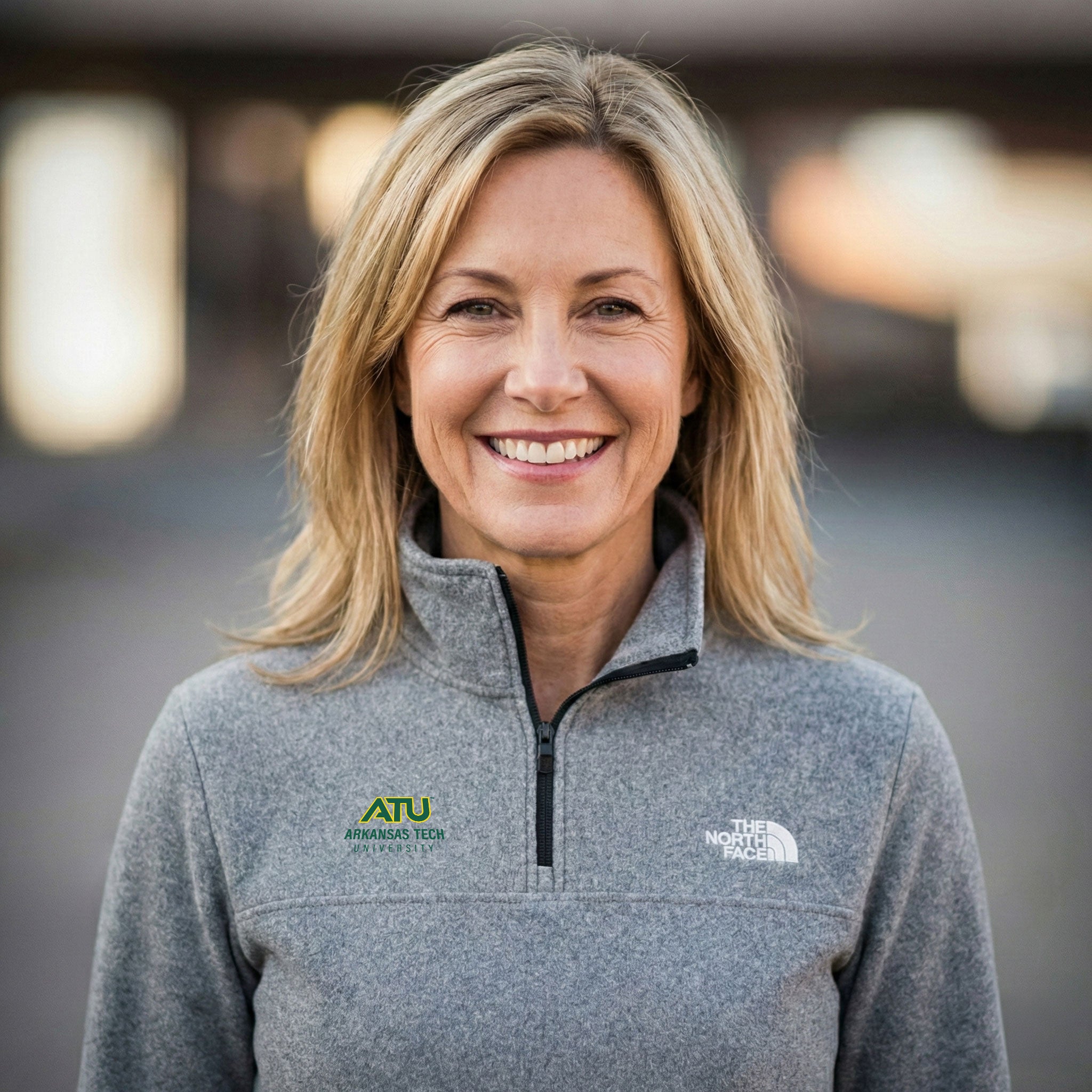 Arkansas Tech University - The North Face Glacier 1/4-Zip Fleece