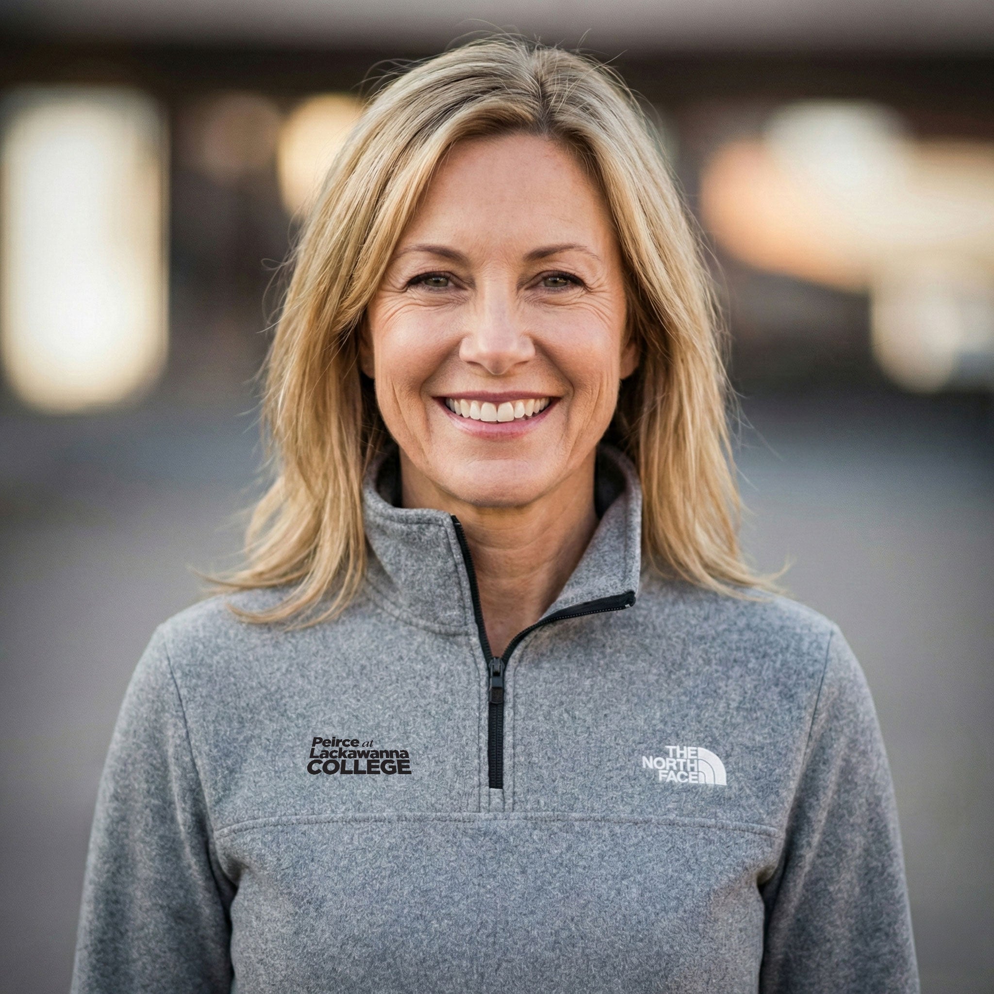 Peirce College - The North Face Glacier 1/4-Zip Fleece