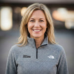 Peirce College - The North Face Glacier 1/4-Zip Fleece
