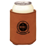 National Organization of Black Law Enforcement Executives brown leatherette beverage holder