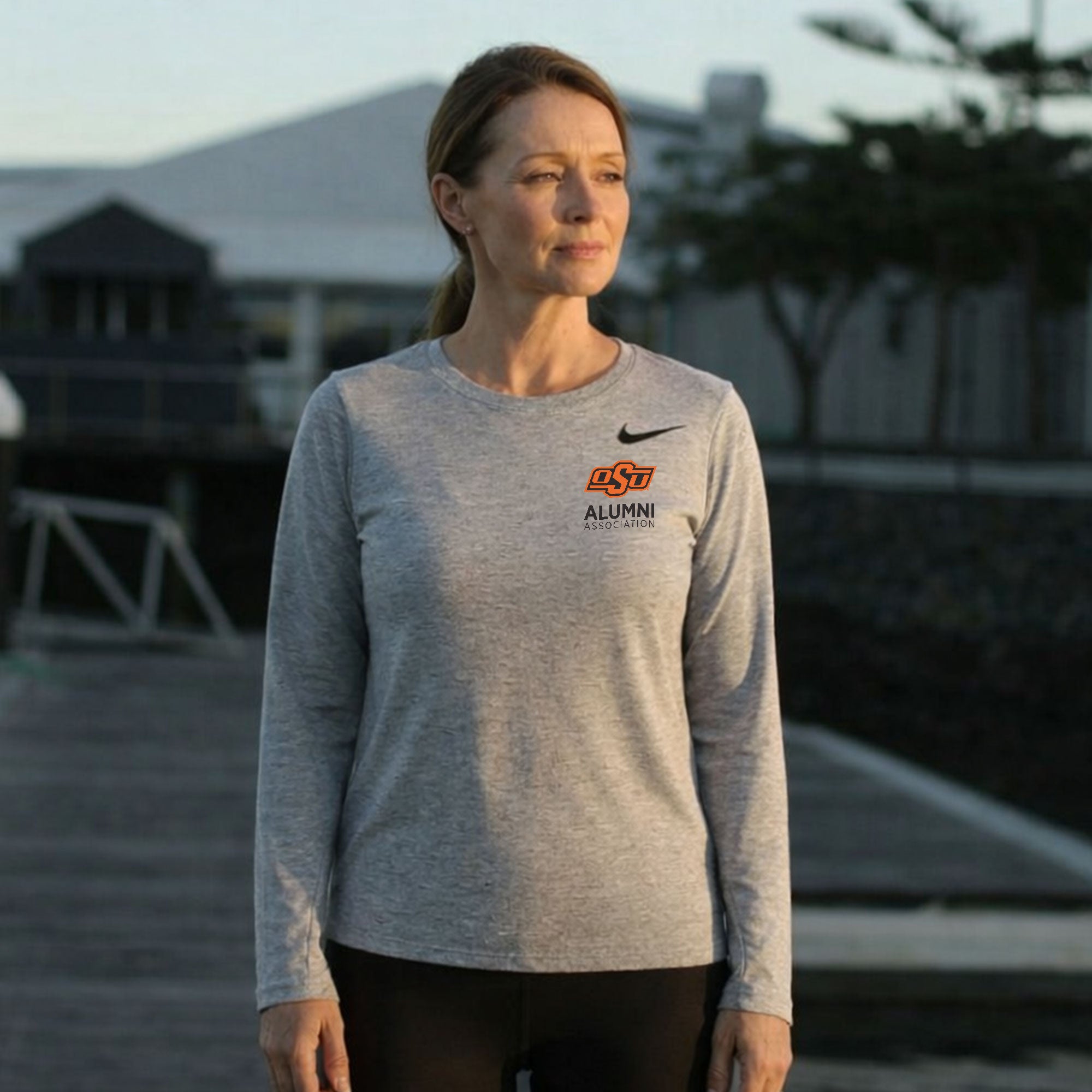 Oklahoma State University  - Nike Team Legend Long Sleeve Tee