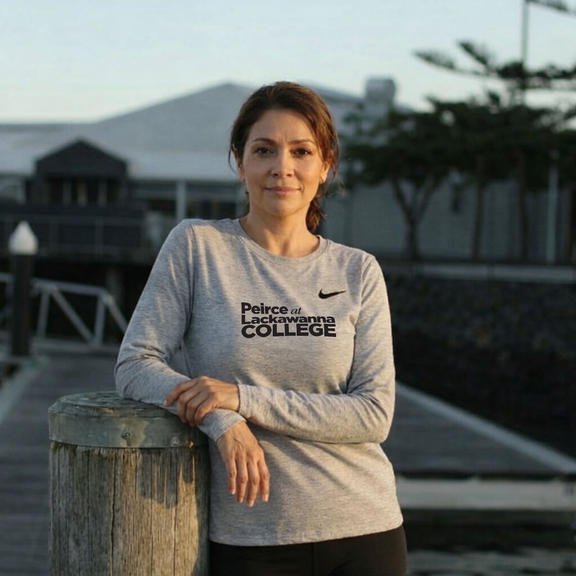 Peirce College - Nike Team Legend Long Sleeve Tee