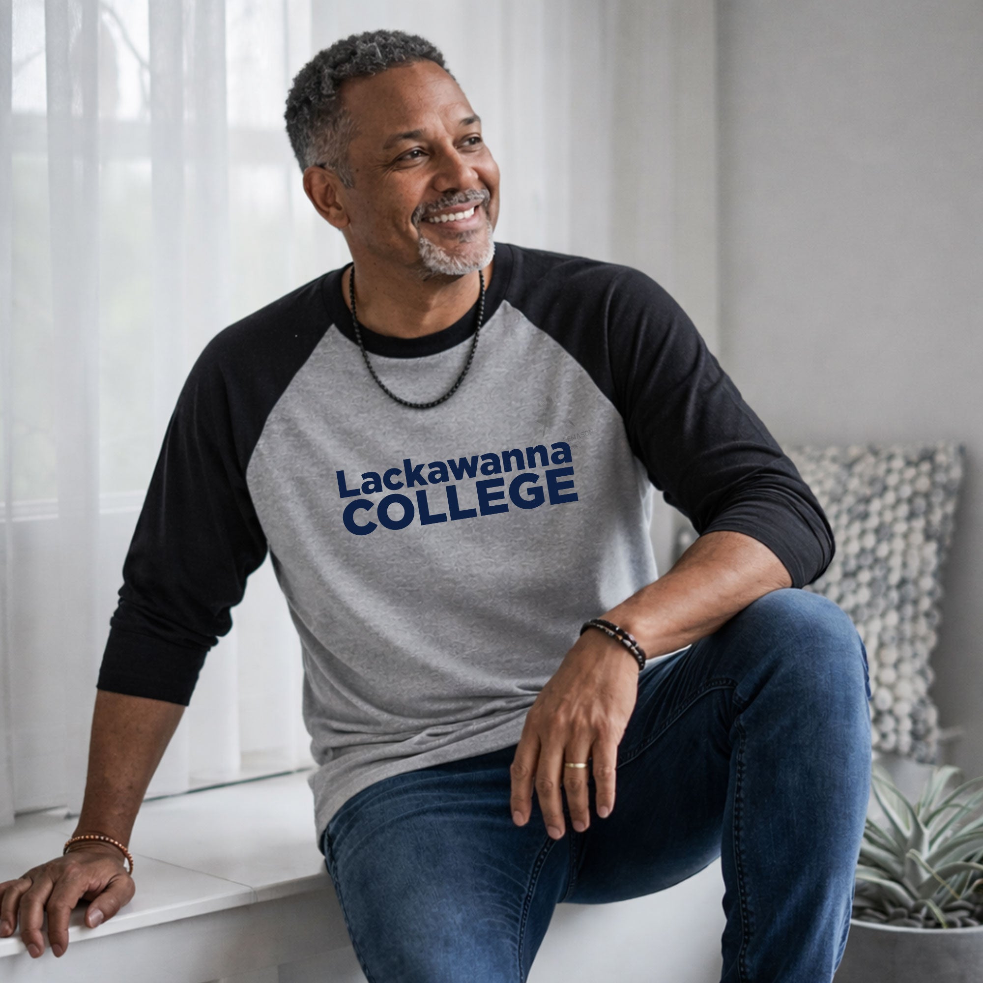 Lackawanna College - 3/4-Sleeve Raglan Tee