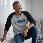 Lackawanna College - 3/4-Sleeve Raglan Tee
