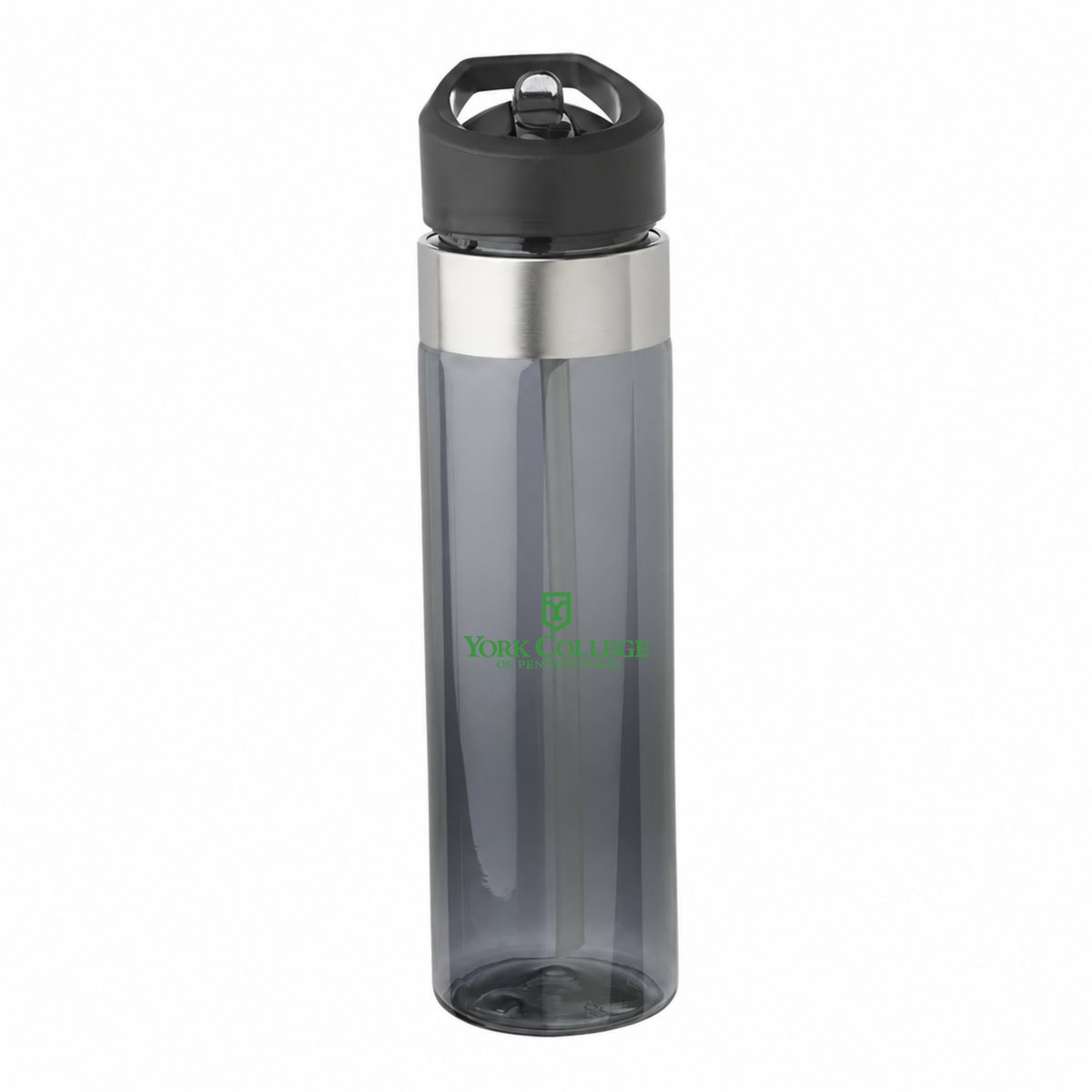 York College of Pennsylvania - 24 oz. Plastic Water Bottles