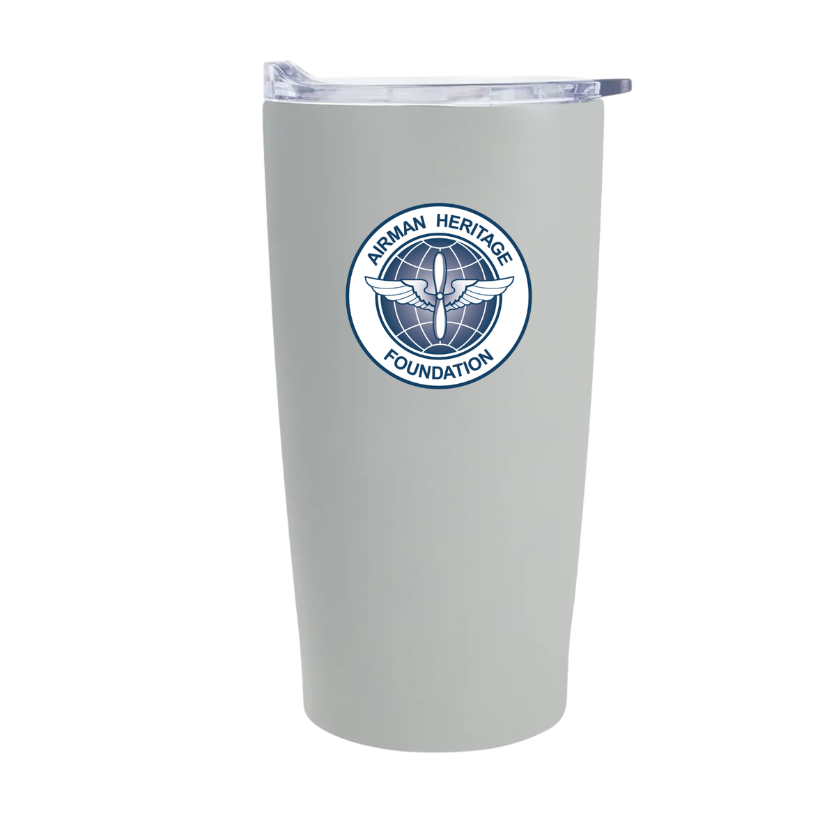 Airman Heritage Foundation 20 oz tumbler with full-color logo