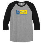 Allen University - 3/4-Sleeve Raglan Tee