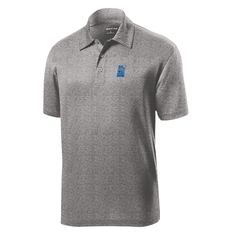 Allen University - Heathered Polo