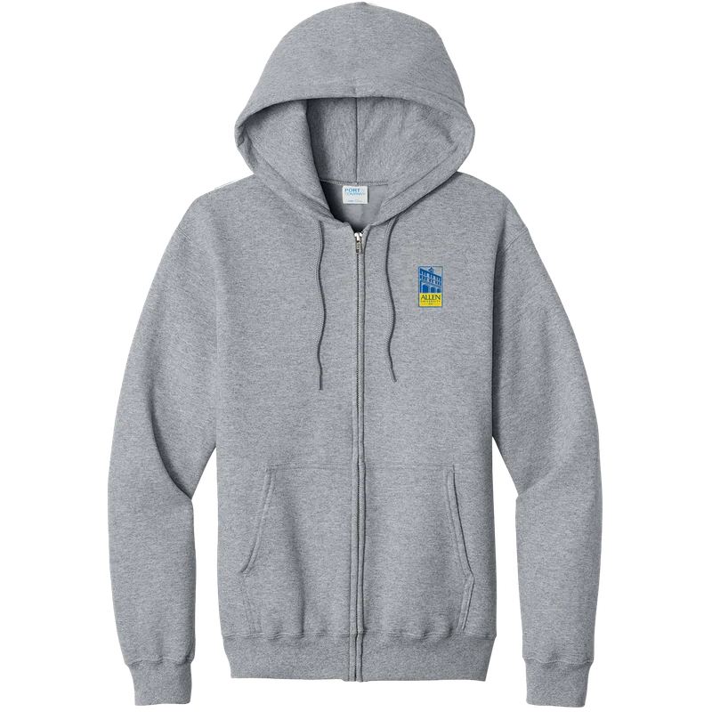 Allen University - Full Zip Hooded Sweatshirt