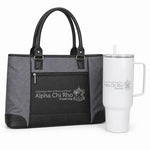 Alpha Chi Rho Fraternity, Inc. tote and 40 oz tumbler gift set