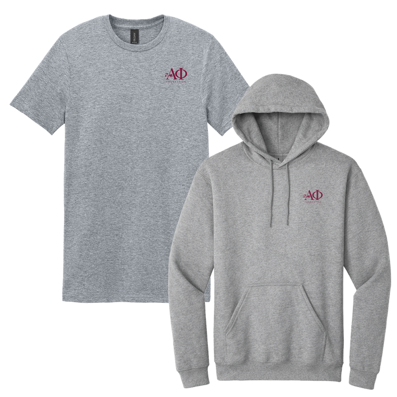 Alpha Phi - Bundle Unisex T-Shirt and Hooded Sweatshirt