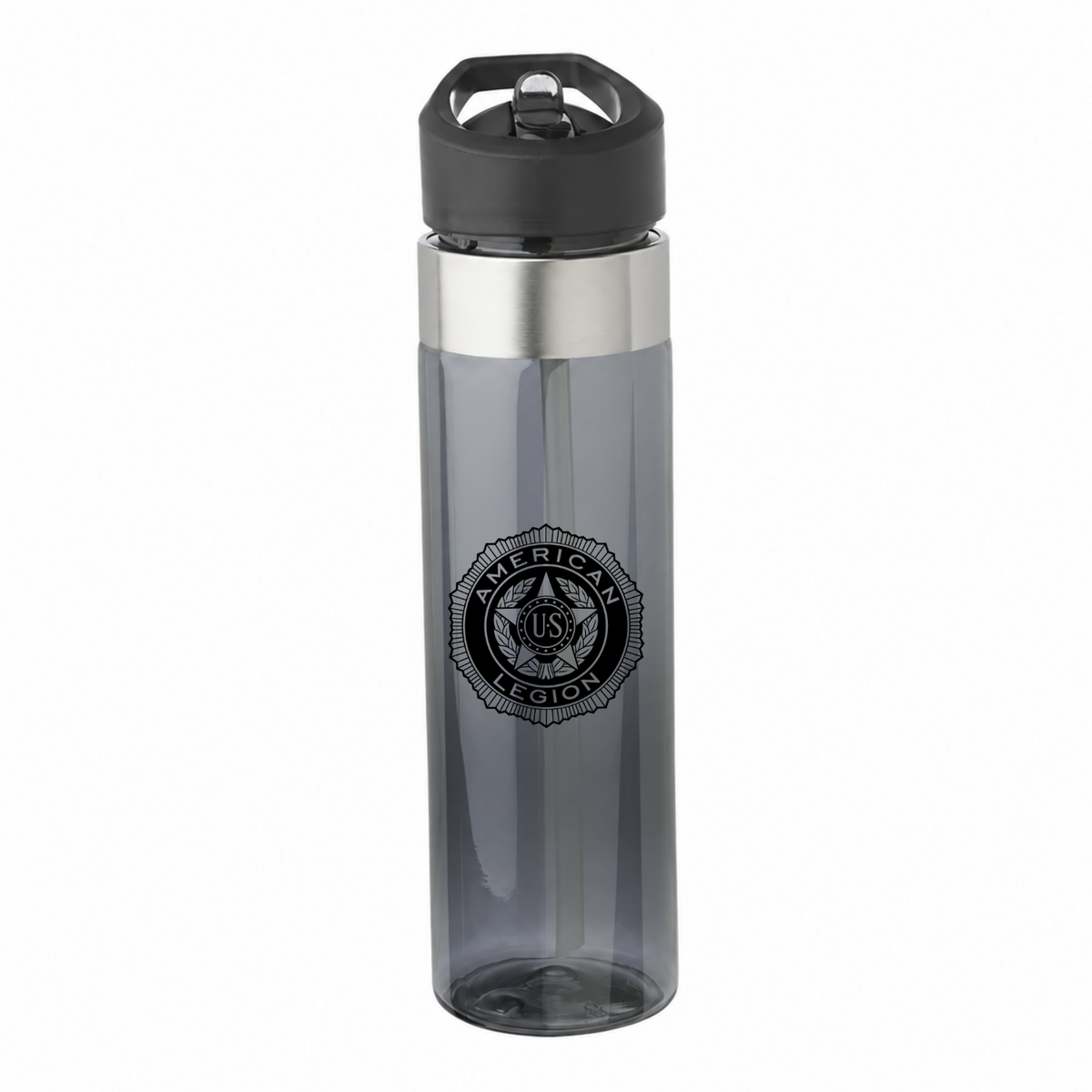 American Legion Department of New Mexico 24 oz charcoal water bottle
