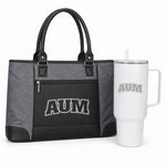 Auburn University Montgomery tote and 40 oz tumbler gift set