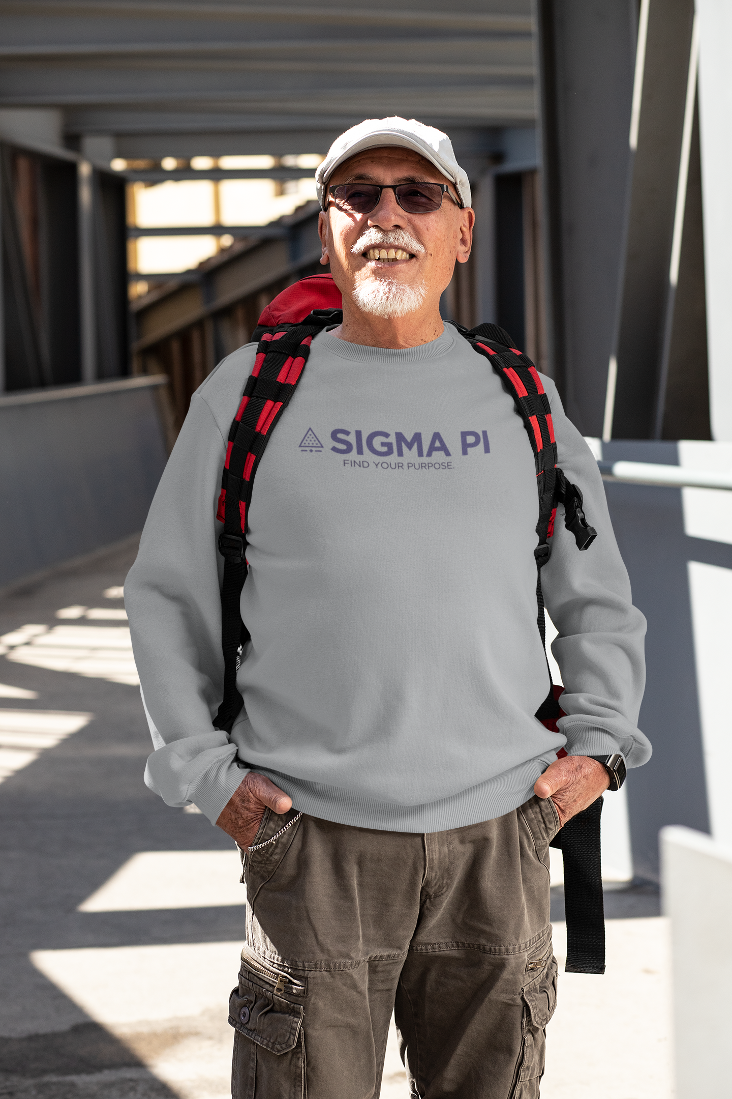 Sigma Pi Fraternity - Unisex Crew Sweatshirt