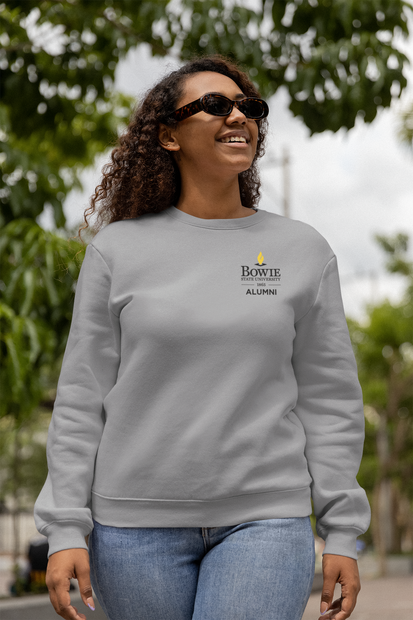Bowie State University - Unisex Crew Sweatshirt