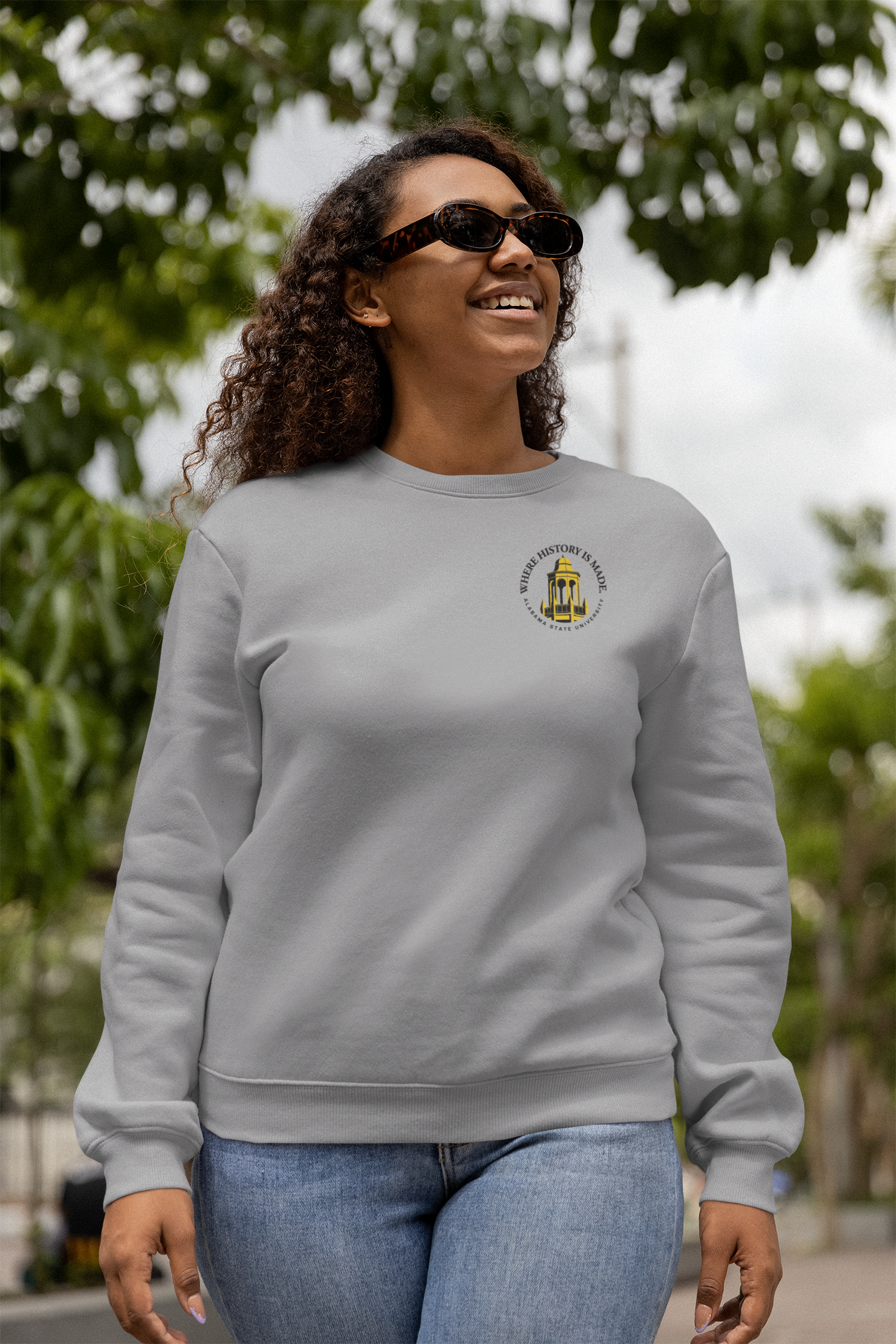 Alabama State University - Unisex Crew Sweatshirt
