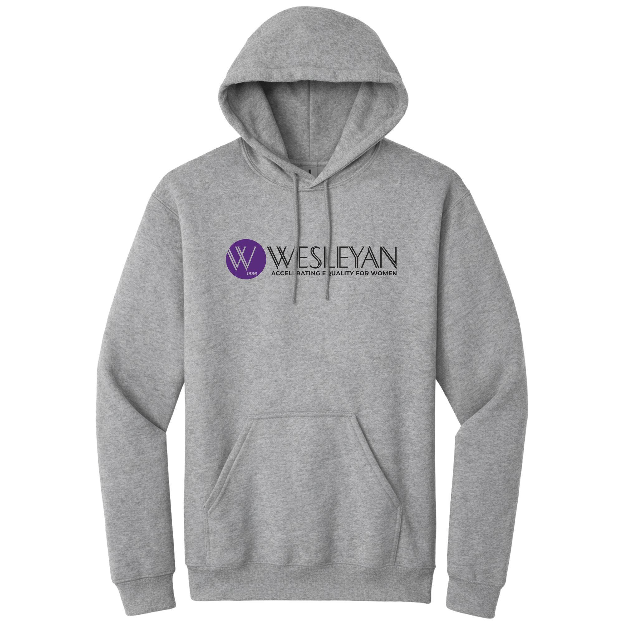 Wesleyan College  - Hooded Pullover