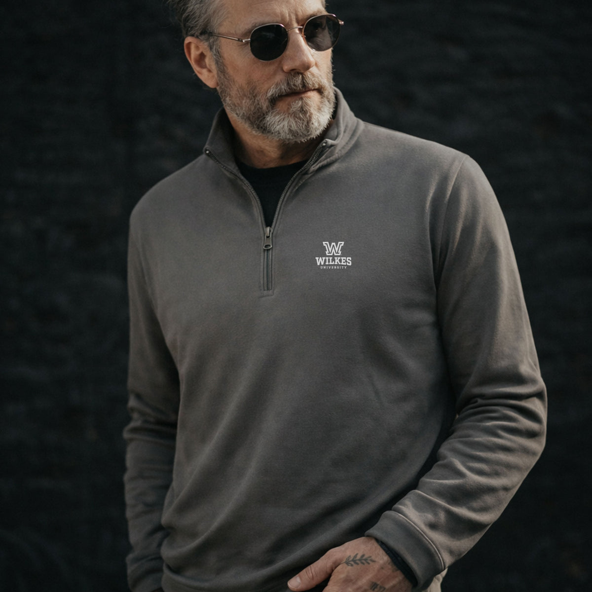 Wilkes University - Quarter Zip Pullover